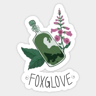 Foxglove Sticker